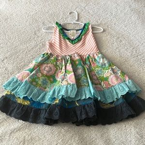 EUC Matilda Jane - It’s a Wonderful Parade - Cake Walk Dress - Size 2